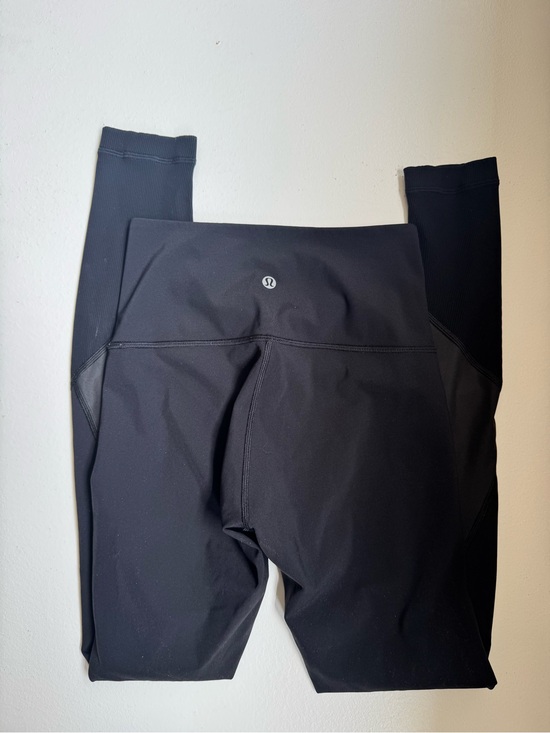 lululemon athletica Pants - Lululemon Wunder Under Hi/Rise Tight Shine Black 4